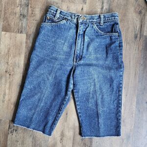 Action West Vintage 90s Denim Bermuda Shorts Jorts Indie USA Made Size 11
